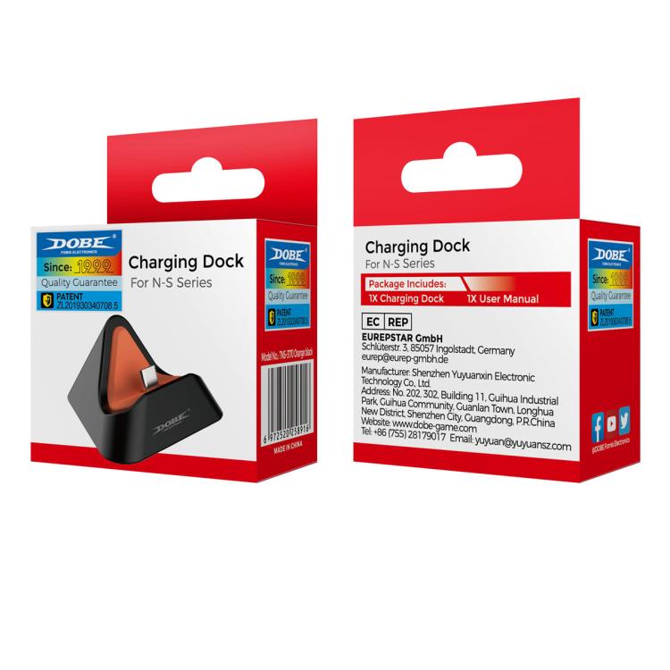 DOBE Console Charging Station for Nintendo Switch 2/Switch/Switch OLED/Switch Lite(Blue Black) - Charger & Power by DOBE | Online Shopping UK | buy2fix