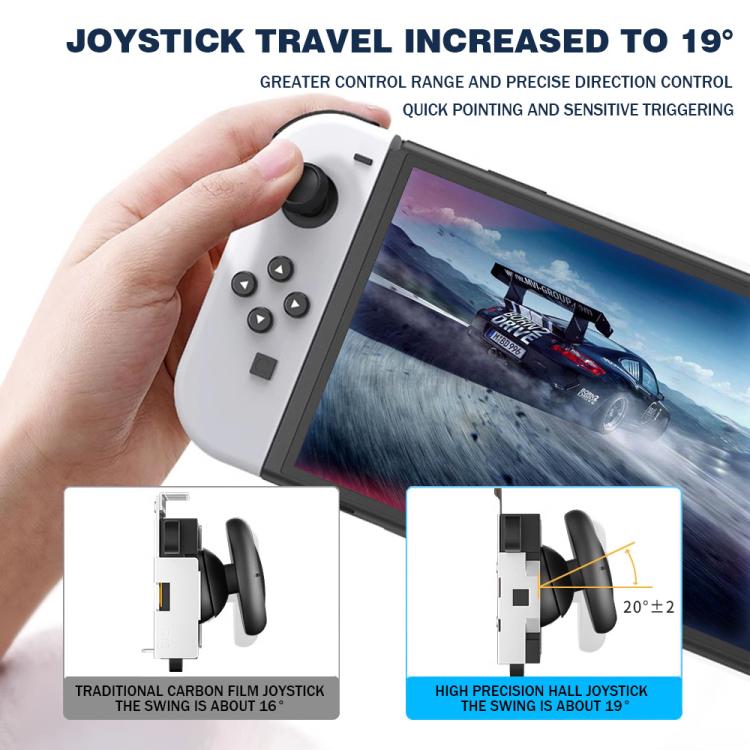 Hall Effect Joystick for Nintendo Switch/OLED/Lite Joy-Con Electromagnetic Analog Stick with No Drift, Spec: Set 2 - Switch Spare Parts by buy2fix | Online Shopping UK | buy2fix