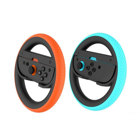 For Nintendo Switch 2 Joy-Con 1pair Steering Wheel Grip With Anti-slip Particles - Others by buy2fix | Online Shopping UK | buy2fix
