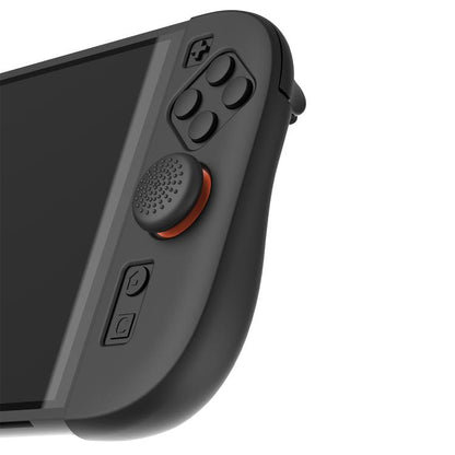 For Nintendo Switch 2 Joy-Con ipega PG-SW2083 Handle Silicone Protective Cover With Joystick Cap(Black) - Cases by ipega | Online Shopping UK | buy2fix