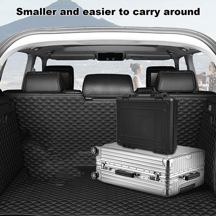 For Starlink Mini Handheld ABS Storage Box(Black) - Lan Cable and Tools by buy2fix | Online Shopping UK | buy2fix