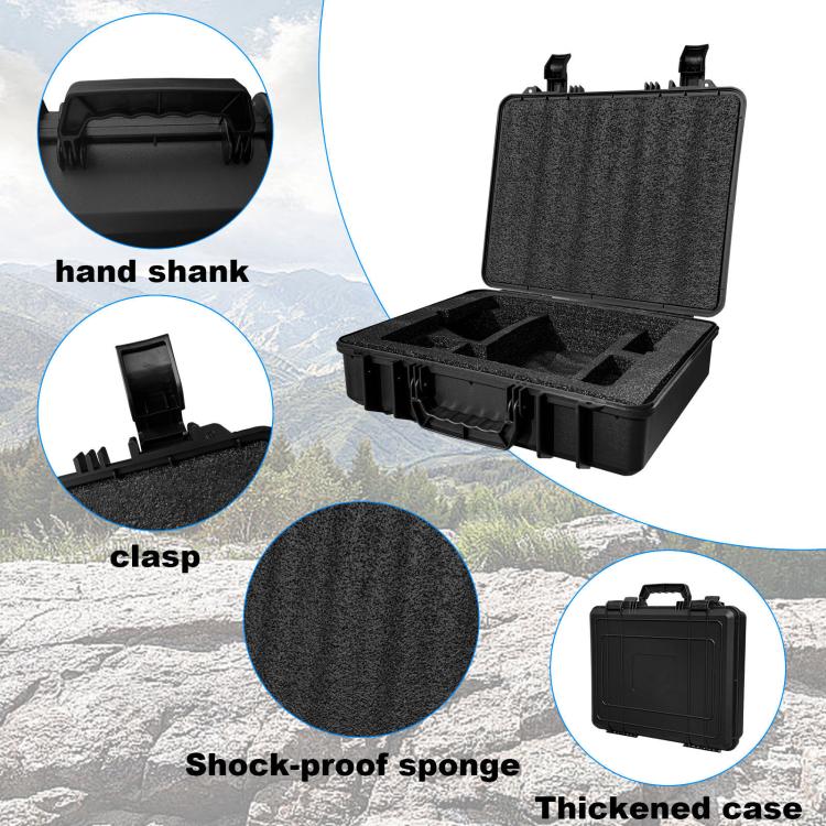 For Starlink Mini Handheld ABS Storage Box(Black) - Lan Cable and Tools by buy2fix | Online Shopping UK | buy2fix