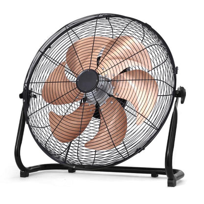 16 inch 8 Gears 6 Blades Powerful High Power Floor Fan Industrial Electric Fan, CN Plug - Electric Fans by buy2fix | Online Shopping UK | buy2fix