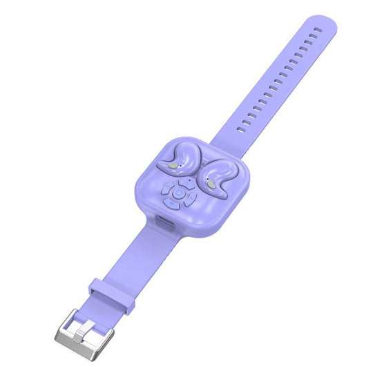 Bluetooth Sleep Earphones Video Like Remote Control E-book Page Turner(Purple)