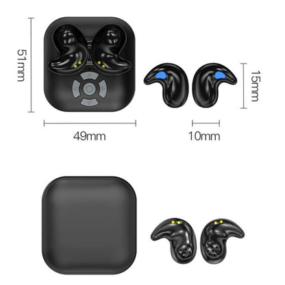 Bluetooth Sleep Earphones Video Like Remote Control E-book Page Turner(Black) - Bluetooth Earphone by buy2fix | Online Shopping UK | buy2fix
