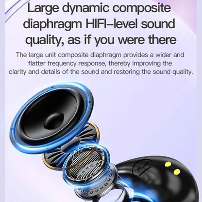 Bluetooth Sleep Earphones Video Like Remote Control E-book Page Turner(Purple) - Bluetooth Earphone by buy2fix | Online Shopping UK | buy2fix