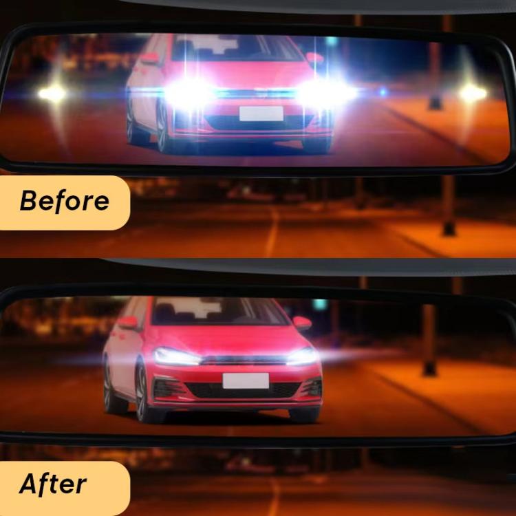 Oval 50x200mm Car Interior Rearview Mirror Anti-Glare Film Large Size Anti-Reflective Film - Auto Film by buy2fix | Online Shopping UK | buy2fix