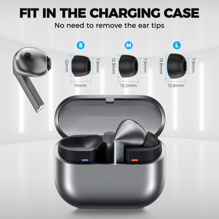 For Samsung Galaxy Buds3 Pro AhaStyle WG168 Memory Foam Anti-Slip Anti-Loss Earplug Cap, Size: S+M+L - Anti-dust & Ear Caps by AhaStyle | Online Shopping UK | buy2fix