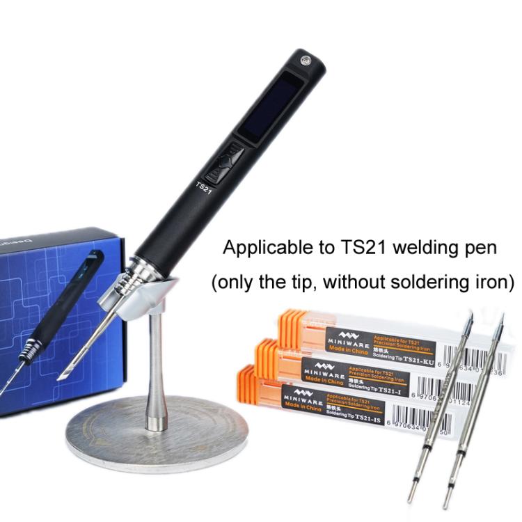Precision Aluminum Alloy Soldering Iron Accessories, Model: 21-KU Blade - Electric Soldering Iron by buy2fix | Online Shopping UK | buy2fix