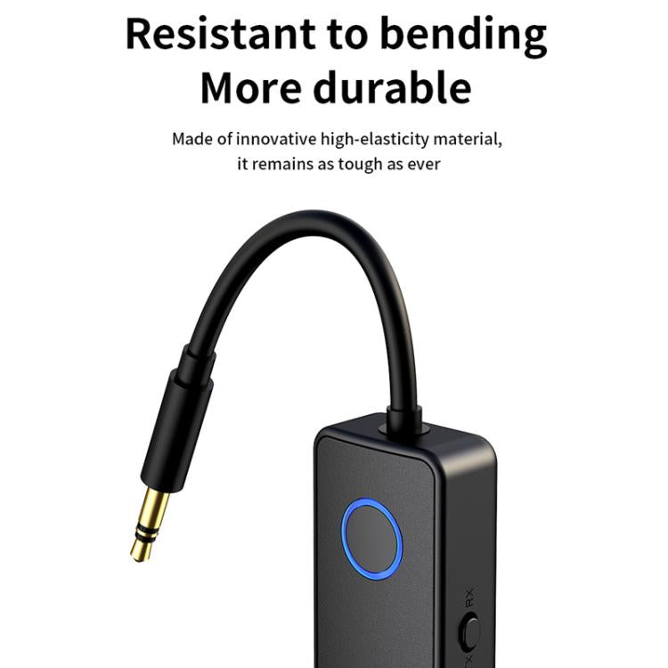 2-In-1 Bluetooth 5.4 Audio Adapter Transmitter/Receiver 3.5mm AUX For Car/TV/Headphones - Audio Receiver Transmitter by buy2fix | Online Shopping UK | buy2fix