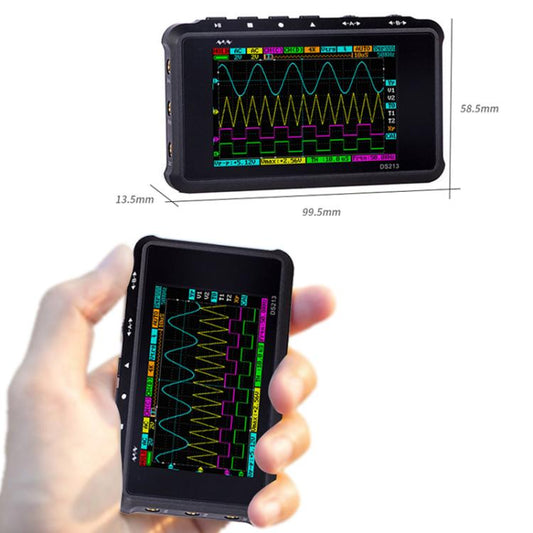 Mini Handheld Digital Storage Four-channel Automobile Maintenance Oscilloscope(DS213) - Other Tester Tool by buy2fix | Online Shopping UK | buy2fix