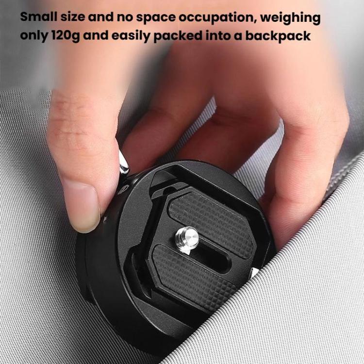 FlexiFilm TG-Q2S Aluminum Alloy Arca Quick Release Plate Gimbal Slide Rail Quick Release Parts(Red) - Quick Release Plate by FlexiFilm | Online Shopping UK | buy2fix
