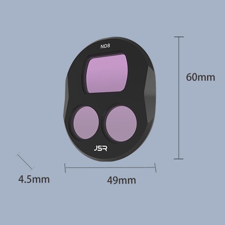 For DJI Mavic 4 Pro JSR Filter Lens Protector, Style: ND64 - Lens Filter by JSR | Online Shopping UK | buy2fix