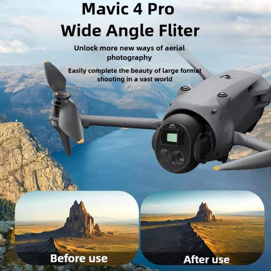 For DJI Mavic 4 Pro JSR Wide Angle Lens Aerial Lens Accessories, Style: WIDE+CPL+ND16+ND32 - Lens Filter by JSR | Online Shopping UK | buy2fix