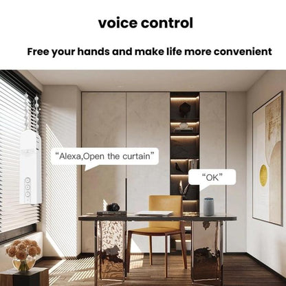 Remote Control Smart Motor Automatic Curtain Pull Cord, Specification: Built-in WiFi Motor - Smart Switch by buy2fix | Online Shopping UK | buy2fix