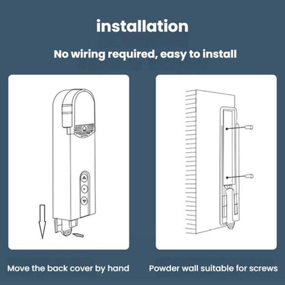 Remote Control Smart Motor Automatic Curtain Pull Cord, Specification: Bluetooth Motor - Smart Switch by buy2fix | Online Shopping UK | buy2fix