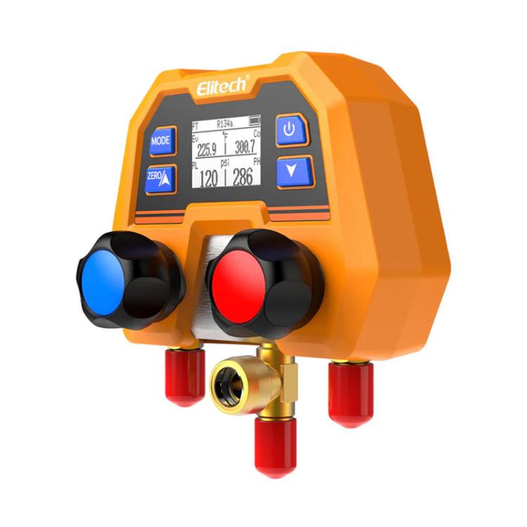 Elitech DMG-2se  Digital Manifold Gauge For HVAC, Refrigeration & AC Systems - Air Conditioner Parts by Elitech | Online Shopping UK | buy2fix