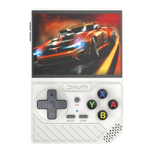 D008 3.5-Inch HD Retro Handheld Game Console With ARM Cortex-A7 800MHz, 1GB RAM & HDMI Output 64G Whitte - Pocket Console by buy2fix | Online Shopping UK | buy2fix
