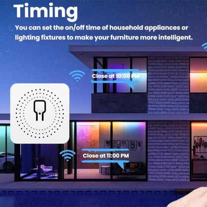 FS-03W5 3CH WiFi+Bluetooth 10A Smart Switch Voice Timer Switch For Amazon Alexa / Google Assistant - Smart Switch by buy2fix | Online Shopping UK | buy2fix
