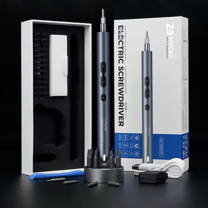 29 in 1 Electric Screwdriver Set With USB Multi-function Mini Charging Station - Screwdriver Set by buy2fix | Online Shopping UK | buy2fix