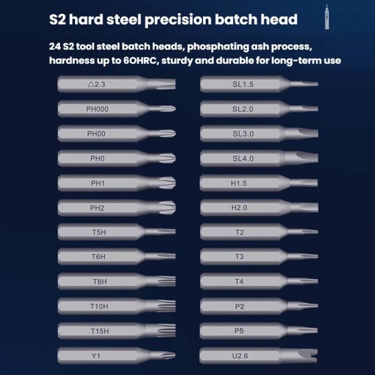 29 in 1 Electric Screwdriver Set With USB Multi-function Mini Charging Station - Screwdriver Set by buy2fix | Online Shopping UK | buy2fix