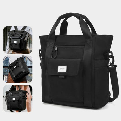 Tigernu 3 In 1 Backpack Female Should Bag Large Capacity Lightweight Tote with 14-inch Laptop Compartment(Black) - Backpack by Tigernu | Online Shopping UK | buy2fix