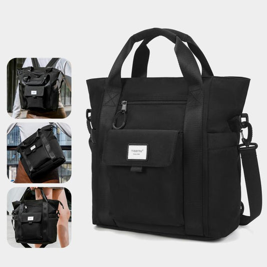 Tigernu 3 In 1 Backpack Female Should Bag Large Capacity Lightweight Tote with 14-inch Laptop Compartment(Black) - Backpack by Tigernu | Online Shopping UK | buy2fix