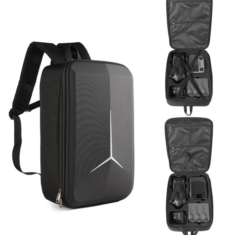 For DJI Mavic 4 Pro Creator Combo RC Pro 2 /RC 2 Backpack Storage Bag EVA Travel Case(Black) - Backpacks & Bags by buy2fix | Online Shopping UK | buy2fix