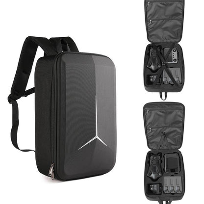 For DJI Mavic 4 Pro Creator Combo RC Pro 2 /RC 2 Backpack Storage Bag EVA Travel Case(Black) - Backpacks & Bags by buy2fix | Online Shopping UK | buy2fix