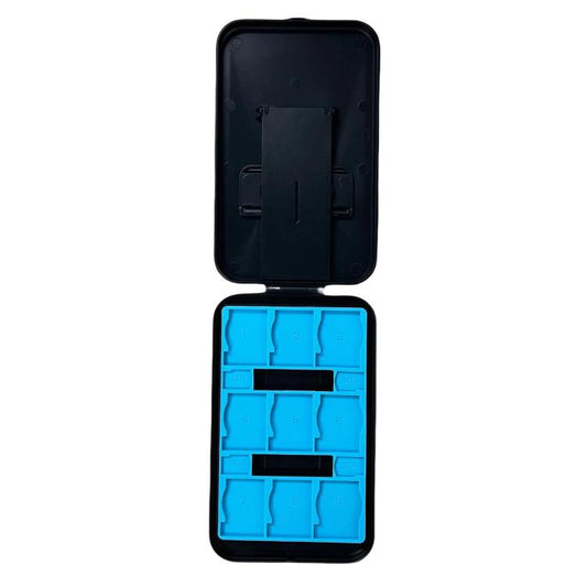 KJH Card Box Stand for Nintendo Switch 2 / Switch OLED / Lite Foldable  Holder with 9 Game Card Slots & 4 SD Card Slots(Black Blue) - Holder by KJH | Online Shopping UK | buy2fix