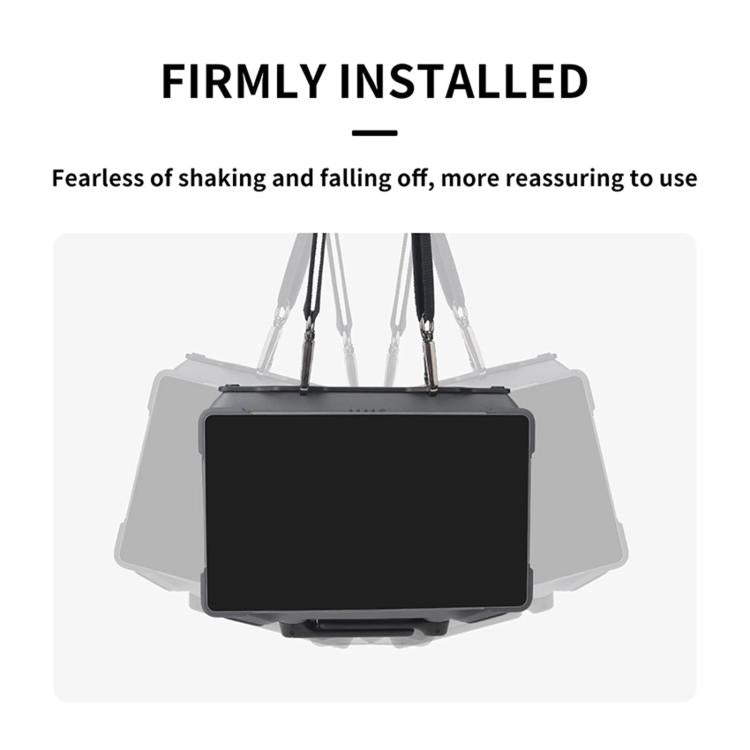 For DJI RC Pro 2 Aluminum Alloy 1/4-inch Tripod Adapter Mounting Bracket(Black) - Cable & Adapter by buy2fix | Online Shopping UK | buy2fix