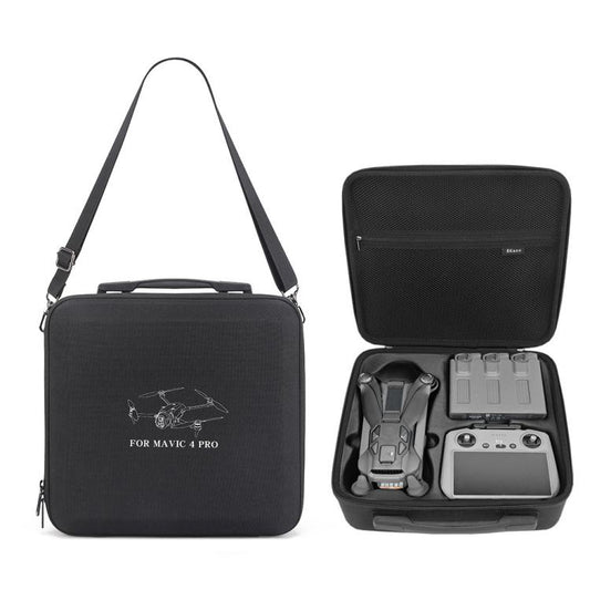 For DJI Mavic 4 Pro Fly More Combo BKANO Shoulder Bag Handbag Storage Box(Black) - Backpacks & Bags by BKANO | Online Shopping UK | buy2fix