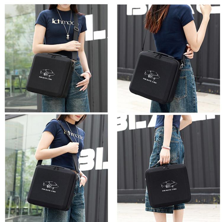 For DJI Mavic 4 Pro Fly More Combo BKANO Shoulder Bag Handbag Storage Box(Black) - Backpacks & Bags by BKANO | Online Shopping UK | buy2fix