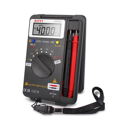 ZOYI VC921 Pocket Portable Auto-Ranging Digital Multimeter(Gray) - Digital Multimeter by ZOYI | Online Shopping UK | buy2fix