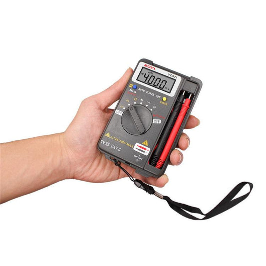 ZOYI VC921 Pocket Portable Auto-Ranging Digital Multimeter(Gray) - Digital Multimeter by ZOYI | Online Shopping UK | buy2fix