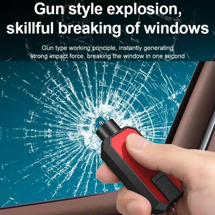 Car Safety Hammer Emergency Window Breaker(White) - Emergency Hammer by buy2fix | Online Shopping UK | buy2fix