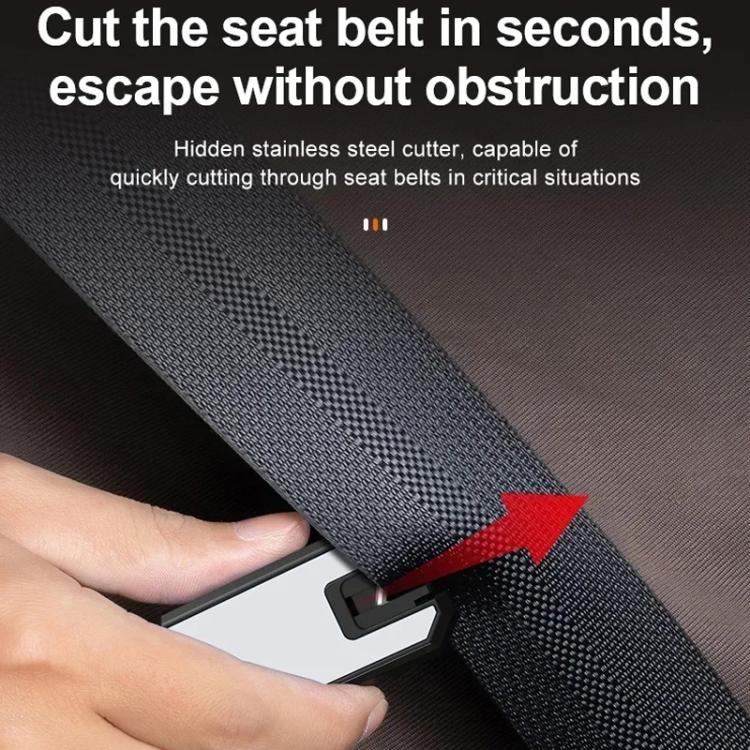 Car Safety Hammer Emergency Window Breaker(White) - Emergency Hammer by buy2fix | Online Shopping UK | buy2fix