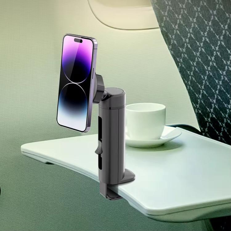 Portable High-speed Rail Airplane Dining Table Mobile Phone Holder, Model: 109B+2402 - Universal Car Holders by buy2fix | Online Shopping UK | buy2fix