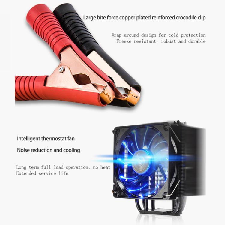 ANJING 12-24V Car Motorcycle Battery Charger Pure Copper Intelligent Pulse Repair, Specification: UK Plug - Battery Charger by buy2fix | Online Shopping UK | buy2fix