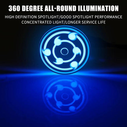 Highlight Motorcycle Rotating Brake Lights LED Tail Lights Modified Car Lights, Style: Gear(Red) - Signal Lights by buy2fix | Online Shopping UK | buy2fix
