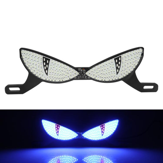 Motorcycle License Plate Screw Light Universal Decorative Accessory Headlight for Customization, Spec: Cat Eye Light Red Blue Flashing - Decorative Lights by buy2fix | Online Shopping UK | buy2fix