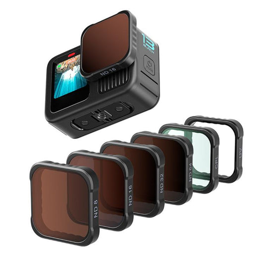 aMagisn AP26 Filter For GoPro HERO13 Black / 12 Black / 11 Black / 10 Black / 9 Black / 11Mini Black, Spec: CPL - Lens Filter by aMagisn | Online Shopping UK | buy2fix