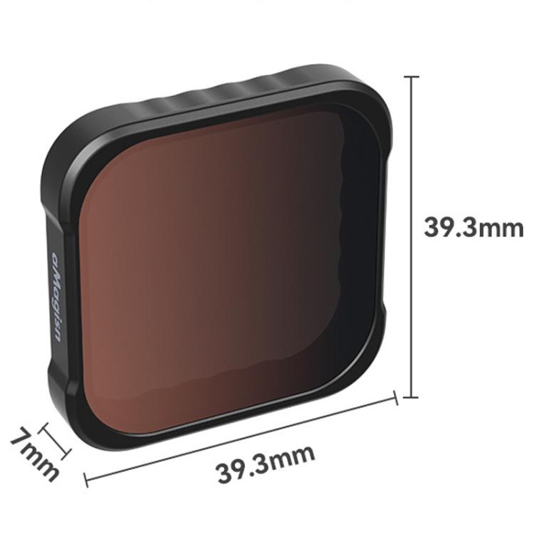 aMagisn AP26 Filter For GoPro HERO13 Black / 12 Black / 11 Black / 10 Black / 9 Black / 11Mini Black, Spec: CPL/ND8/ND16/ND32 - Lens Filter by aMagisn | Online Shopping UK | buy2fix