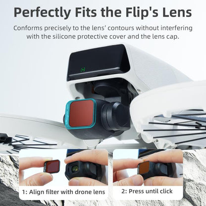 For DJI Flip aMagisn Filter Lens Accessories, Spec: 1/4 Miat - Other by aMagisn | Online Shopping UK | buy2fix