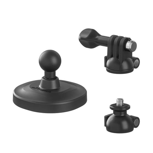 aMagisn AM19 3 In 1 Magnetic Ball Head Mount Camera Strong Magnetic Universal Ball Head Dual Interface - Holder by aMagisn | Online Shopping UK | buy2fix
