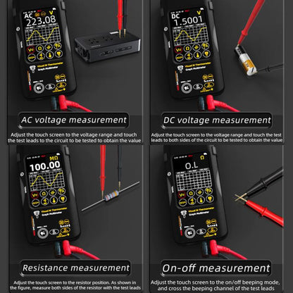 Standard BSIDE SH9 Infrared Thermal Imaging Multimeter Touchscreen High-Definition Thermal Imaging Thermometer Electrical Floor Heating Inspection - Thermostat & Thermometer by BSIDE | Online Shopping UK | buy2fix