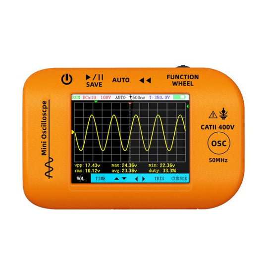 BSIDE OT4 Miniature Oscilloscope Signal Generator Rechargeable Handheld Color Screen 50MHz Oscilloscope - Other Tester Tool by BSIDE | Online Shopping UK | buy2fix