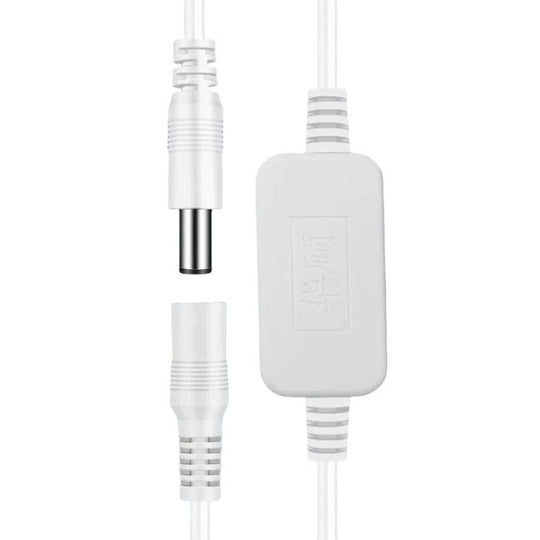 HuaGu 30cm Router Timed Restart Line Controller Power Failure Smart Reset Connection Cable WiFi Relay, Color: 72H White