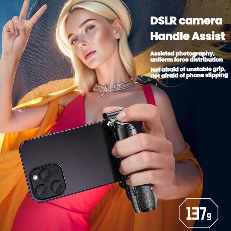 Portable Retractable Bluetooth Selfie Stick For Mobile Phones, Color: P15-H1 White - Selfie Sticks by buy2fix | Online Shopping UK | buy2fix
