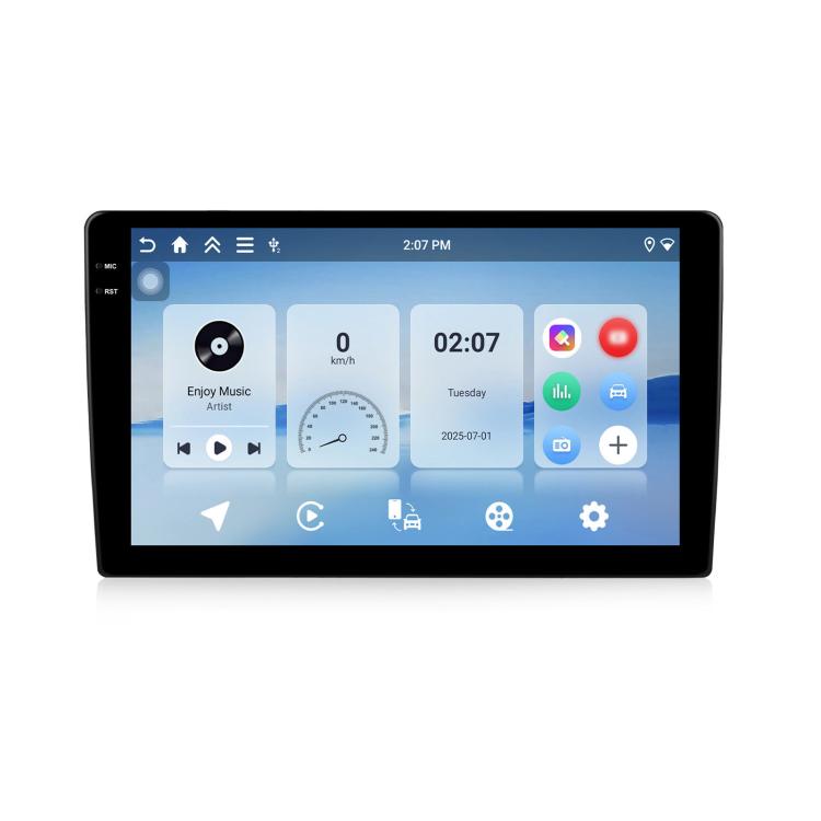 9 inch 4+128G Universal Android 15 Central Control Large Screen Car Wireless Carplay Navigation Integrated Machine(Standard) - Car MP3 & MP4 & MP5 by buy2fix | Online Shopping UK | buy2fix